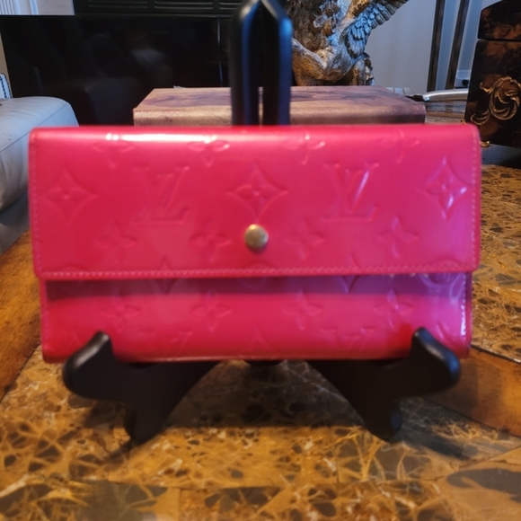 LOUIS VUITTON VERNIS Long continental wallet - Picture 3 of 9